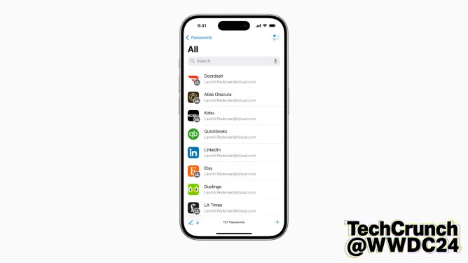 WWDC 2024 Apple Password App