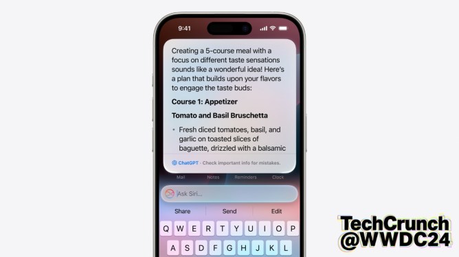 WWDC 2024 Apple Siri Open AI Partnership